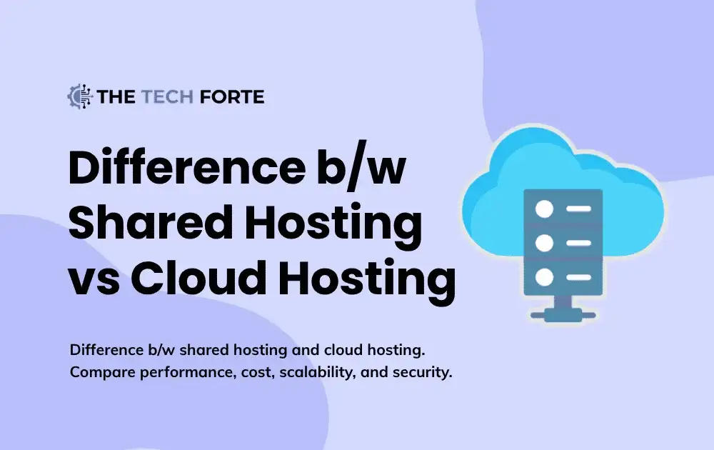 Difference between Shared hosting vs Cloud Hosting: